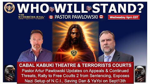 Pastor Pawlowski “Defeat The Nazi’s” FREE COUTTS 2, Nat’l Citizens Inquiry Hoax! Cabal Courts & More