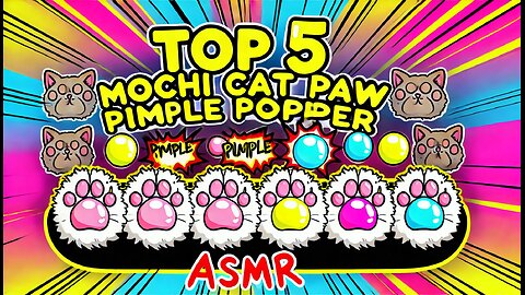 Mochi pimple popping TOP 5 ASMR #visualasmr #satisfying #fyp #oddlysatisfying #pimplepopping