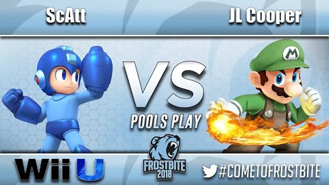 MVG | ScAtt (Mega Man, Cloud) vs. JL Cooper (Mario) - Wii U Pools Play - Frostbite 2018