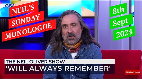 Neil Oliver's Sunday Monologue - 8th September 2024.