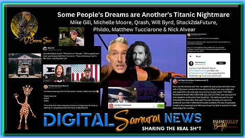 DSNews | Some People’s Dreams are Another’s Titanic Nightmare | Mike Gill, Michelle Moore, Qrash, Will Byrd, Shack2daFuture, Phildo, Matthew Tucciarone & Nick Alvear