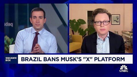 WSJ's Tim Higgins on Brazil X ban: Musk's crusade on free speech is affecting his other businesses