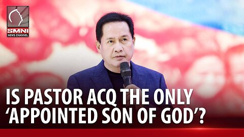 Pastor ACQ takes to social media to answer the question: “Is he the only Appointed Son of God?”