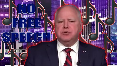 New Tim Walz Song "Push Back (On Free Speech)"