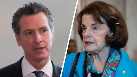 GAVIN NEWSOME MOVES AGAINST DIANE FEINSTEIN. PLAYS THE RACE CARD!?!