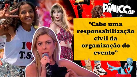 THAMÉA DANELON FALA SOBRE MORTES NO SHOW DE TAYLOR SWIFT E NA PAPUDA