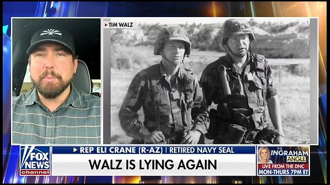 Rep Eli Crane: What Walz Shouldn't Be Proud With Is Lying About His Service