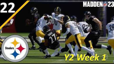 Scrappy Defense, Offense Still A Work-In-Progress l Madden 23 Pittsburgh Steelers Franchise Ep. 22