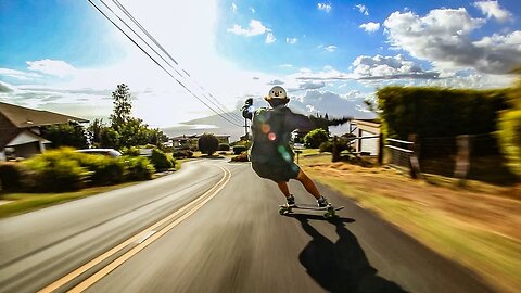 Sunset Descent in Hawaii