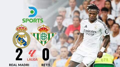 Doblete de Mbappe Real Madri 2 vs 0 Betis || REASUMEN