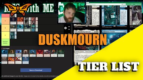 Duskmourn Mythic Tier List