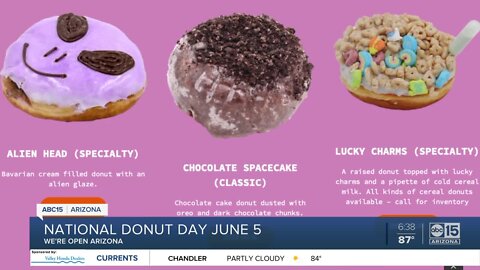 Specialty doughnut shops in Phoenix celebrate 'National Doughnut Day'