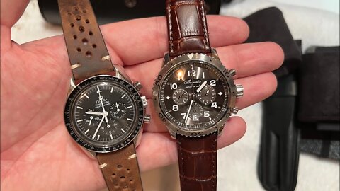 Breguet Type XXI vs Omega Moonwatch