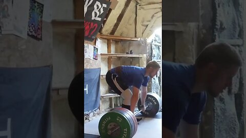 225 kg / 495 lb - Deadlift - Weightlifting Training