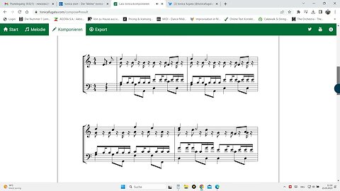 AI Music by Germany-Contribution / Musik KI aus Deutschland/Tonica-Fugata-Cappella Software