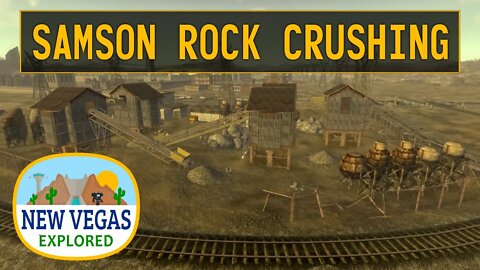 Fallout New Vegas | Samson Rock Crushing Plant Explored