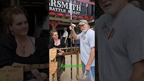 Sabersmith at the Bristol Renaissance Faire