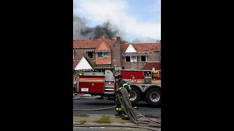 Massive NYC Fire Engulfs Seven Homes: 11 Firefighters Injured