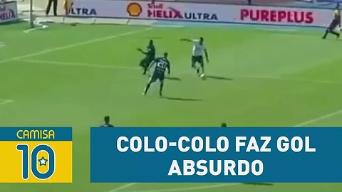 Nossa! Valdivia dá lindo passe, e Colo-Colo faz GOL ABSURDO!