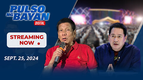 LIVE | Pulso ng Bayan with Admar Vilando at Jade Calabroso | Sept. 25, 2024