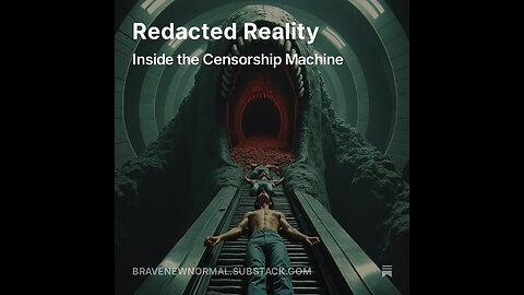 Audio Essay: Redacted Reality - Inside the Censorship Machine