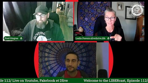 The LIBERcast Ep112- Dissolving the Divide with Leslie Powers and Derek Bartolacelli