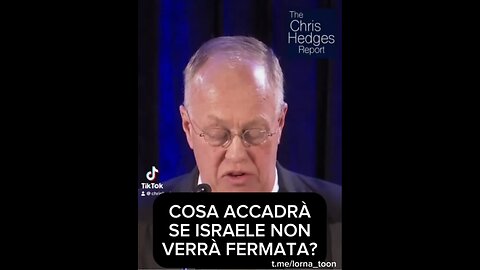 NWO, TIRANNIA: giornalista Chris Hedges, Palestina Genocidio