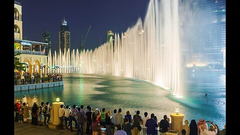 Amazing Fountain Show Dubai