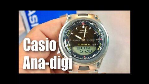 Casio AW80D-1AVCB 10-Year Battery Ana-Digi Bracelet Watch Review