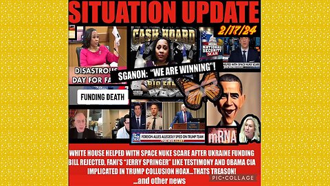 SITUATION UPDATE 2/17/24 - Covid-19/Jabs/Plan-Demics, Global Financial Crises,Cabal/Deep State Mafia