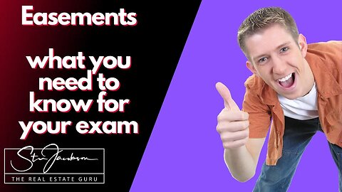 Easements, what you need to know -- Daily real estate practice exam question