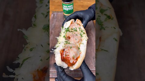 Smoked meatball subs