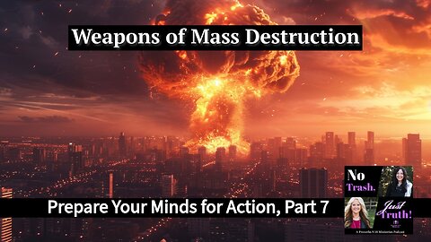 Be Sure to Catch, "Weapons of Mass Destruction!"