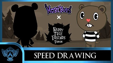 Speed Drawing: Happy Tree Friends Fanon - Hole | Mobebuds Style