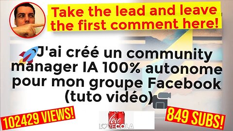 🚀J'ai créé un community manager IA 100% autonome pour mon groupe Facebook (tuto vidéo)📹