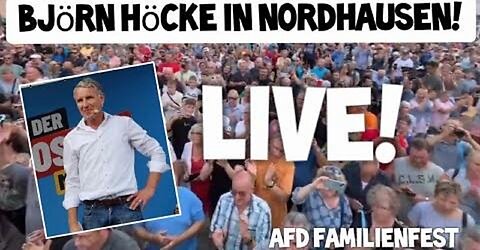 BJÖRN HÖCKE AfD 🇩🇪 Nordhausen Endspurt Landtagswahl Thüringen 2024 Sommerfest 🌞