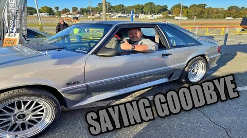 Delivering our giveaway fox body at Foxtoberfest 2022!