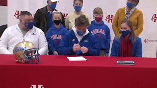 Owen Ostroski signs to TU