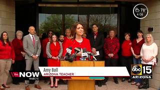 Teachers pushing for more pay across the Valley