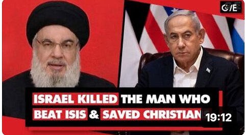 Hezbollah Leader Nasrallah Defeated ISIS, Protected Lebanon's Christians, Fought Israeli Colonialism