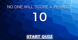 No one will score a perfect 10 #11025