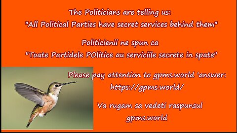 Politicienii ne spun ca "Toate Partidele Politice au serviciile secrete in spate", 2 Octombrie 2023