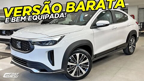 NOVO FIAT FASTBACK AUDACE 2023 VERSÃO BARATA BOM CUSTO BENEFÍCIO MELHOR QUE TRACKER, H-RV E T-CROSS?