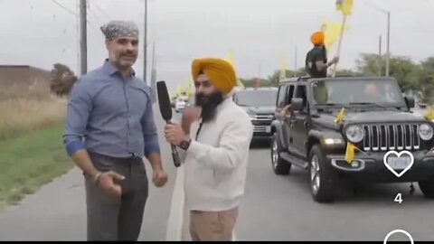 Khalistan Referendum Car Rally Toronto 🇨🇦