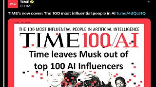 Time Magazine omits Elon Musk from top 100 influencers in AI