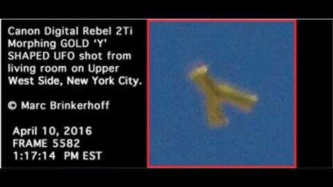 Best UFO Pics to Date, Gold Mothership & Multiple Hi Res Photos, Marc Brinkerhoff