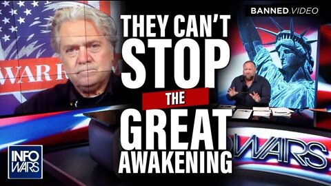 Steve Bannon On Infowars: 'They Cant Stop The Great Awakening'