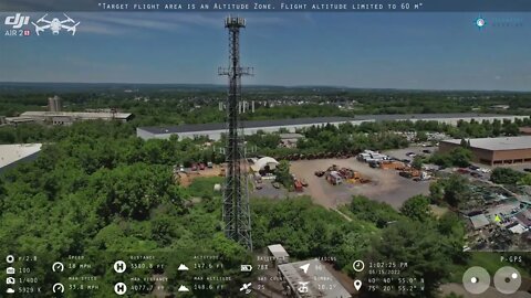 Bethlehem PA - DJI Air 2S - Telemetry Overlay