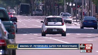 St. Pete highlights pedestrian safety plans after deadly Memorial Day crash