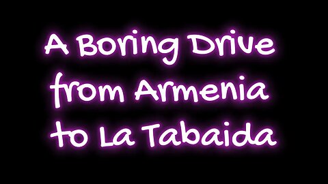 A boring drive to La Tabaida S12V97